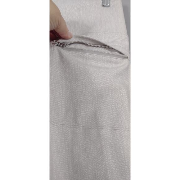 Athleta plus size 2X Delancey textured moto tight legging Creme activewear - Picture 13 of 16